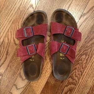 Cardinal Red Birkenstock’s
